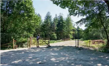  ??  ?? Above: With a price tag of just £15,000, this woodland plot looks tempting.But as planning consultant Mike Dade discovered when assessing the site’s potential for a Build It reader, the price tells its own story: the chances of gaining permission to construct a new house here are tiny