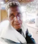  ??  ?? 65-year-old herdsman Abubakar Ardo