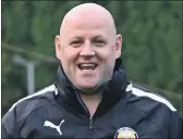  ?? ?? Fort William manager Alan Gray.