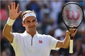  ??  ?? Roger Federer earned $106.3m in the last 12 months, including $100m via endorsemen­ts, making him the world’s highest-paid athlete. Photograph: Glyn Kirk/AFP/Getty Images