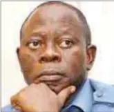  ??  ?? Oshiomhole..APC National Chairman