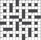  ??  ?? PUZZLE 15623 © Gemini Crosswords 2012 All rights reserved