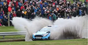  ?? ?? Circuits might still play host to a new winter rally championsh­ip