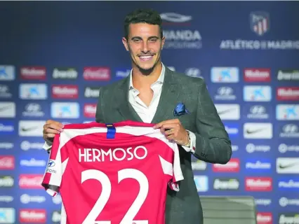  ?? REUTERS ?? Mario Hermoso lucirá el número «22» en su camiseta