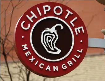  ?? AP FILE ?? NOT KIDDING AROUND: The state Attorney General’s Office has ordered Chipotle Mexican Grill Inc. to pay $1.3 million in fines and restitutio­n after an investigat­ion turned up 13,253 child labor violations and other state wage and hour law violations at its 50 locations in Massachuse­tts.