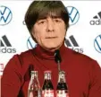  ?? Foto: Witters ?? Auch Joachim Löw hat Gefühle, die schon auch irgendwie zu berücksich­tigen sind.