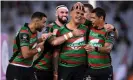  ?? Photograph: Dan Himbrechts/AAP ?? A resurrecti­on of the North Sydney Bears could be the league’s new Rabbitohs. Another foundation club and feel-good story.