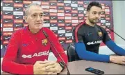  ?? FOTO: FCB ?? El técnico y el capitán destacaron los peligros de Jaén