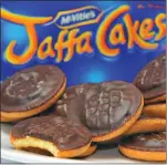  ??  ?? „ The festive box of Jaffa Cakes has shrunk.