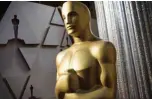  ??  ?? In this file photo an Oscars statue is displayed on the red carpet area on the eve of the 92nd Oscars ceremony at the Dolby Theatre in Hollywood, California.