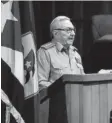  ?? FOTO: AFP ?? > Primer secretario del PC de Cuba, Raúl Castro.