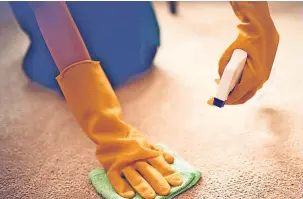  ?? ?? WIPING THE FLOOR
With the dust, muck and bugs that pile up on the floors of your house