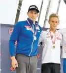  ?? BILD: SN/SU SALZBURG ?? Luca Karl (r.) ließ den Olympiaund WM-Teilnehmer David Brandl hinter sich.