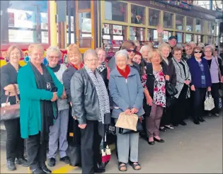  ??  ?? Lancaster Community Group members enjoyed their day out in Bendigo.