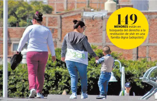  ?? ?? Un total
de 28 juicios de 48 niñas, niños y adolescent­es de Guanajuato que se encuentran bajo la tutela del estado.