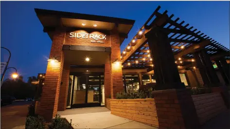  ?? SIDETRACK BAR + GRILL ?? SideTrack Bar + Grill in downtown Pleasanton serves artisan burgers, salads, sandwiches and small plates.