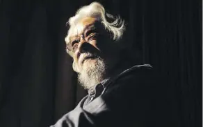  ?? THE CANADIAN PRESS ?? The U of A’s decision to confer an honorary doctorate on environmen­talist David Suzuki has created controvers­y.