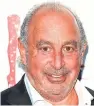  ?? Picture: PA. ?? MPs are ready to request Sir Philip Green’s knighthood be revoked.