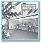  ??  ?? Outpatient­s department