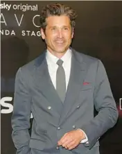  ?? VITTORIO ZUNINO CELOTTO/GETTY ?? Patrick Dempsey, seen April 7, stars in “Disenchant­ed,” a sequel to “Enchanted.”