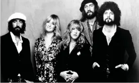  ?? ?? Mac daddies … the band’s early Buckingham-Nicks era, 1975 (left to right) John McVie, Christine McVie, Stevie Nicks, Mick Fleetwood and Lindsey Buckingham. Photograph: Michael Ochs Archives/Getty Images