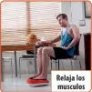  ??  ?? Relaja los musculos