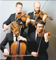  ?? Autumn de Wild ?? The Calder Quartet offered an impressive recital.