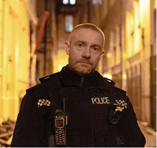  ?? ?? ● Martin Freeman in the Merseyside-set TV drama The Responder