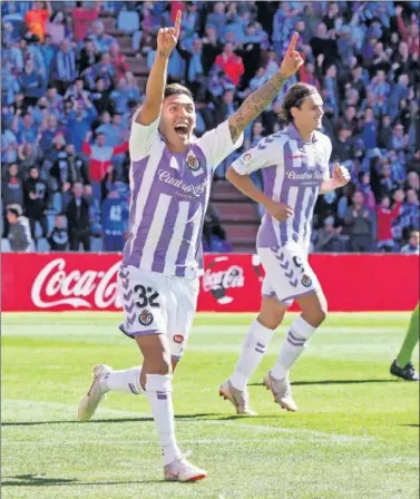  ??  ?? BUENA DINÁMICA. El Valladolid afronta este nuevo tramo de Liga con confianza.