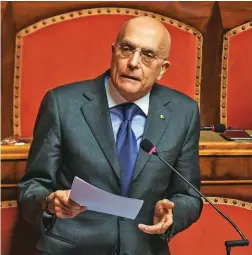  ??  ?? Il senatore Gabriele Albertini (in foto), che ha presentato il progetto di legge per risarcire gli imputati assolti con formula piena.