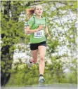  ?? FOTO: TSB RAVENSBURG ?? Paulina Wolf gewann im vergangene­n Jahr den Ravensburg­er Frühlingsl­auf.