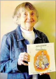  ?? Lynn Atkins/The Weekly Vista ?? Sylvia Alderton wrote her second children’s book about the adventures her sons enjoyed when they visited their grandparen­ts’ farm in Missouri. She’ll be reading and signing some copies at the Elementary Story Time at the Bella Vista Library at 5:30...
