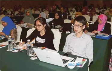  ??  ?? Participan­ts at the iCGPA Internatio­nal Conference 2017 held at Istana Hotel recently.