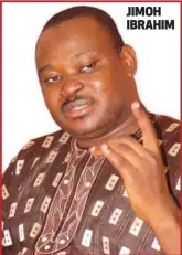  ??  ?? JIMOH IBRAHIM