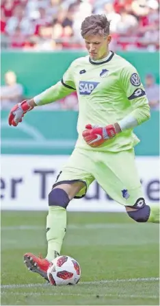  ?? IMAGO ?? Gregor Kobel stand bei Hoffenheim in der Startforma­tion.