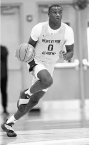  ?? WILLIE J. ALLEN JR. /ORLANDO SENTINEL ?? Duke signee Dariq Whitehead is the top-rated prospect on a Montverde Academy team that had six seniors sign with high-major colleges last month.