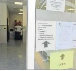  ??  ?? Imagen de un centro de salud en Málaga.