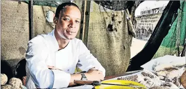  ??  ?? MASTER CHEF: Wandile Mabaso will present the very best of French cuisine this weekend