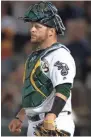  ?? / USA TODAY SPORTS ?? Stephen Vogt will replace Jett Bandy on the roster.