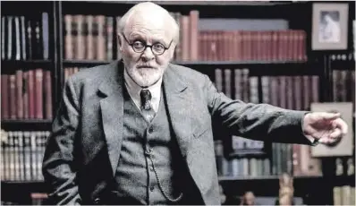  ?? El Periódico ?? Anthony Hopkins en ‘La ultima sesión de Freud’, que inaugurará el Saraqusta.