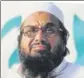  ?? REUTERS FILE ?? Hafiz Saeed