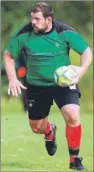  ??  ?? Oban Lorne player/coach Corrie Louw