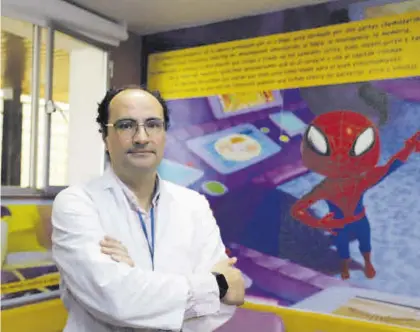  ?? A.J. GONZÁLEZ ?? El doctor Joaquín Fernández Ramos, especialis­ta en Neuropedia­tría del hospital Reina Sofía.