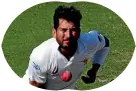  ??  ?? Yasir Shah is the obvious threat for New Zealand in the third test.