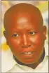  ??  ?? JULIUS MALEMA