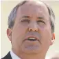  ??  ?? Ken Paxton