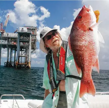  ?? Shannon Tompkins / Houston Chronicle ?? Texas offshore anglers’ opportunit­y to land red snapper from Gulf waters under federal control have shriveled from a year-round season two decades ago to just three days this year, even though the population of the popular reef fish has boomed in the...