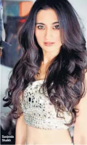  ??  ?? Sanjeeda Shaikh