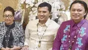  ??  ?? Cebu Vice Governor Agnes Magpale, DOT regional director Shalimar Tamano, Argao Mayor Stanley Caminero