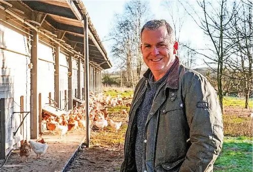  ?? ?? »Stuart Cokls is one of seven farmers taking part in the new, seven-year Farm of the Future programme